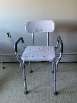 Shower Chair with Arms and Back
