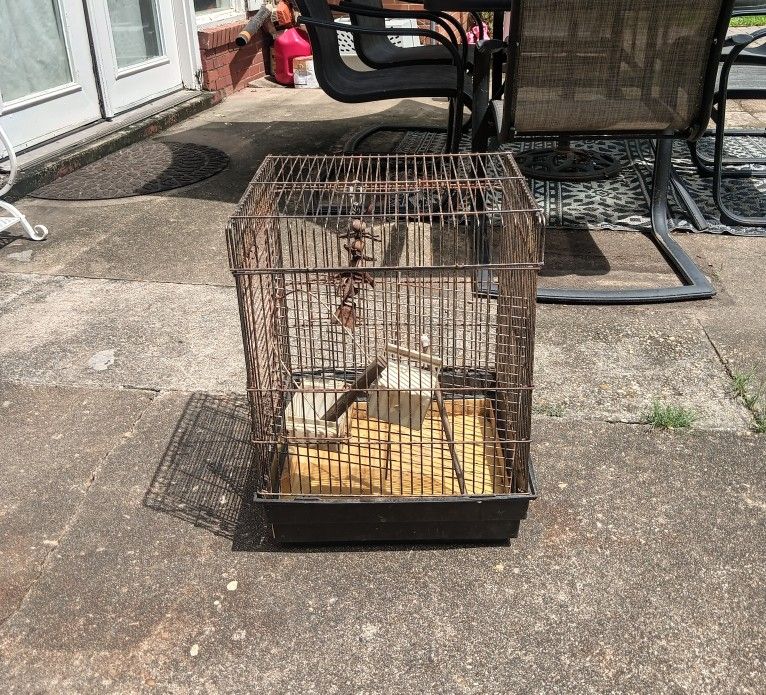 Medium Sized Bird  Cage For Sale 