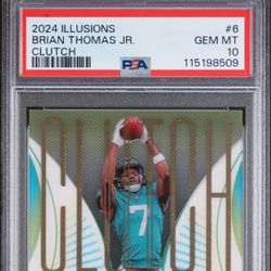 2024 Panini Illusions - Clutch - #6 Brian Thomas Jr. (RC) - Jacksonville Jaguars