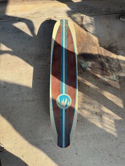 Paradise Pintail Longboard – Blue/Brown