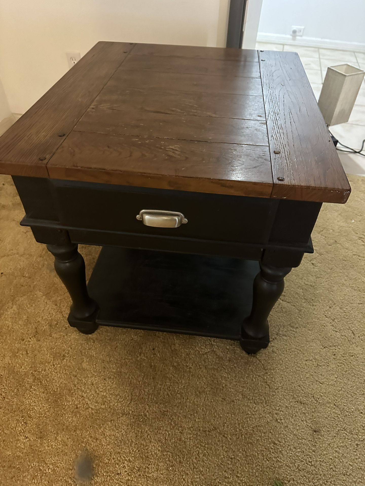 End Table - Real Wood