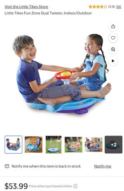 Little Tikes Fun Zone Dual Twister, Indoor/Outdoor