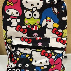 Hello Kitty  & Friends Backpacks