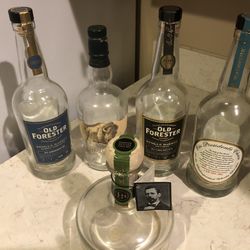 Whiskey Bottles (empty)