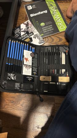 40pc drawing set+drawing paper