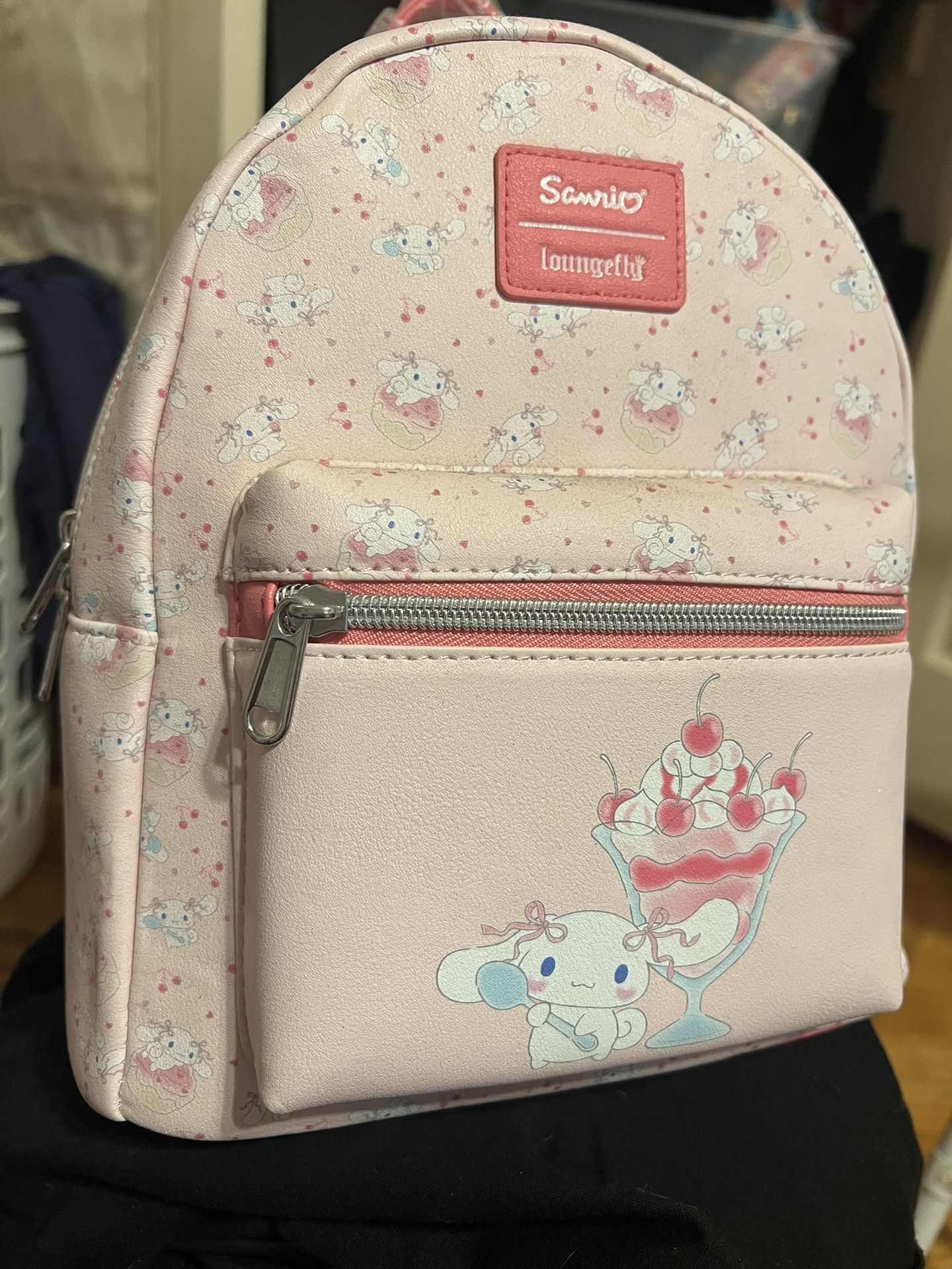 LOUNGEFLY SANRIO & FRIENDS CINNAMOROLL ICE CREAM SUNDAE MINI 