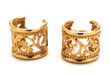 Ladies 18K Gold Earrings