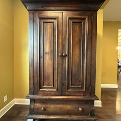 FREE: Solid Wood Armoire / Wardrobe (Heavy Duty)