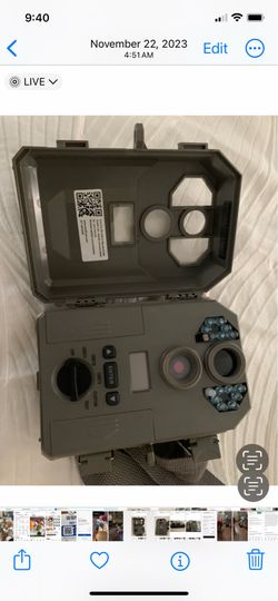 Stealth camouflage game camera