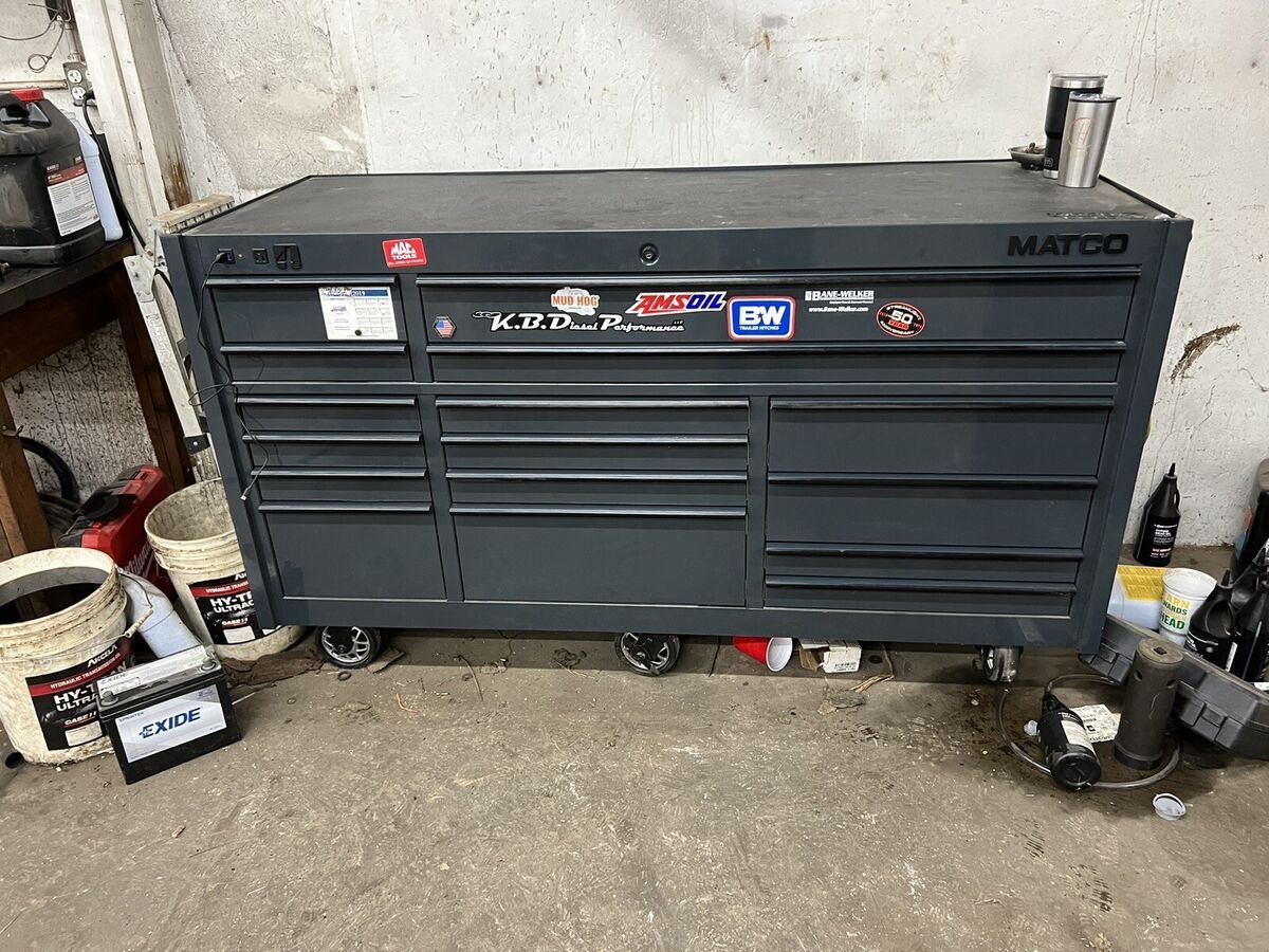 Matco 4s Triple Bay Power Tool Box