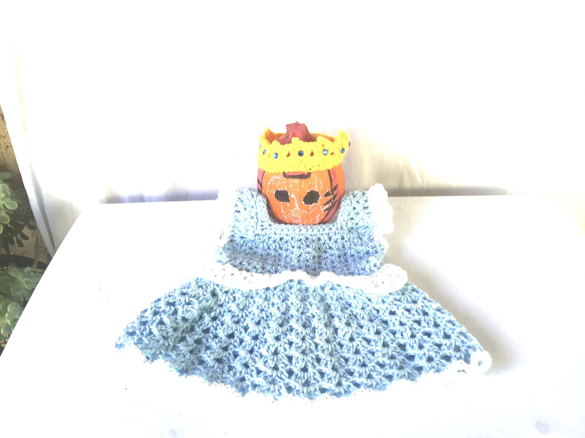 Baby Cinderella Dress / Vestidito De Cenicienta Para Bebé 0a 3 Mes