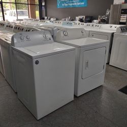 WASHER AND DRYER SET AUTO SENSING DEEP WATER WASH 
