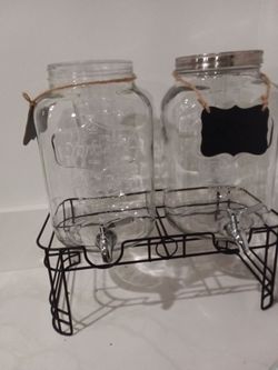 GLASS ,MASON JUG