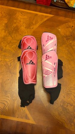 Girls soccer shinguards