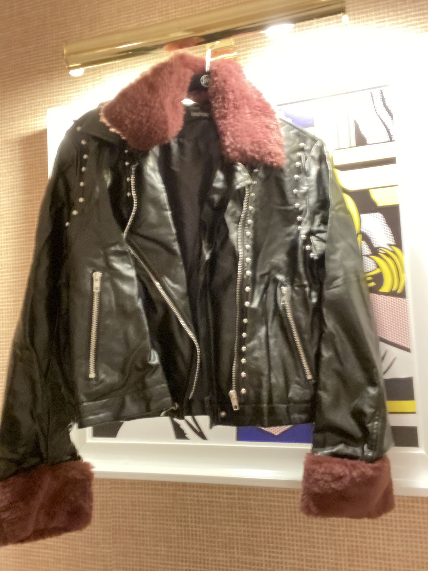Boohoo woman Leather Jacket