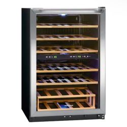  Frigidaire Two-Zone Wine Cooler - Stainless Steel
