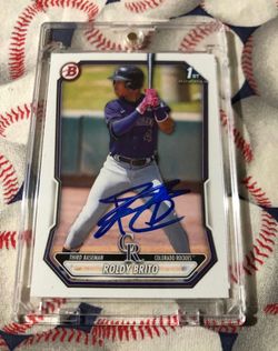 Roldy Brito 1st Bowman Auto IP