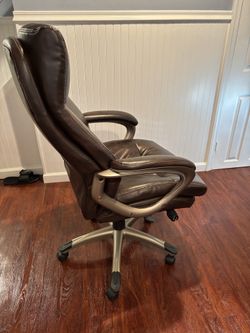 Leather office chair