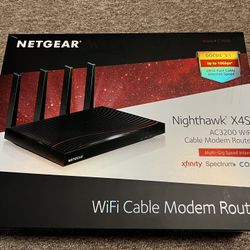 Netgear Nighthawk X4S Cable Modem Route