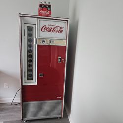 70's Pull Bottle Vendo Coke Machine.