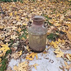 Antique Milk Can