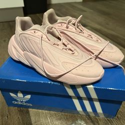 adidas women’s ozelia shoes- baby pink, size 5 1/2