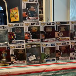 Funko Pop Collection Of 13 New In Box