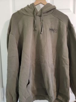 Puma Olive Green Pullover Hoodie