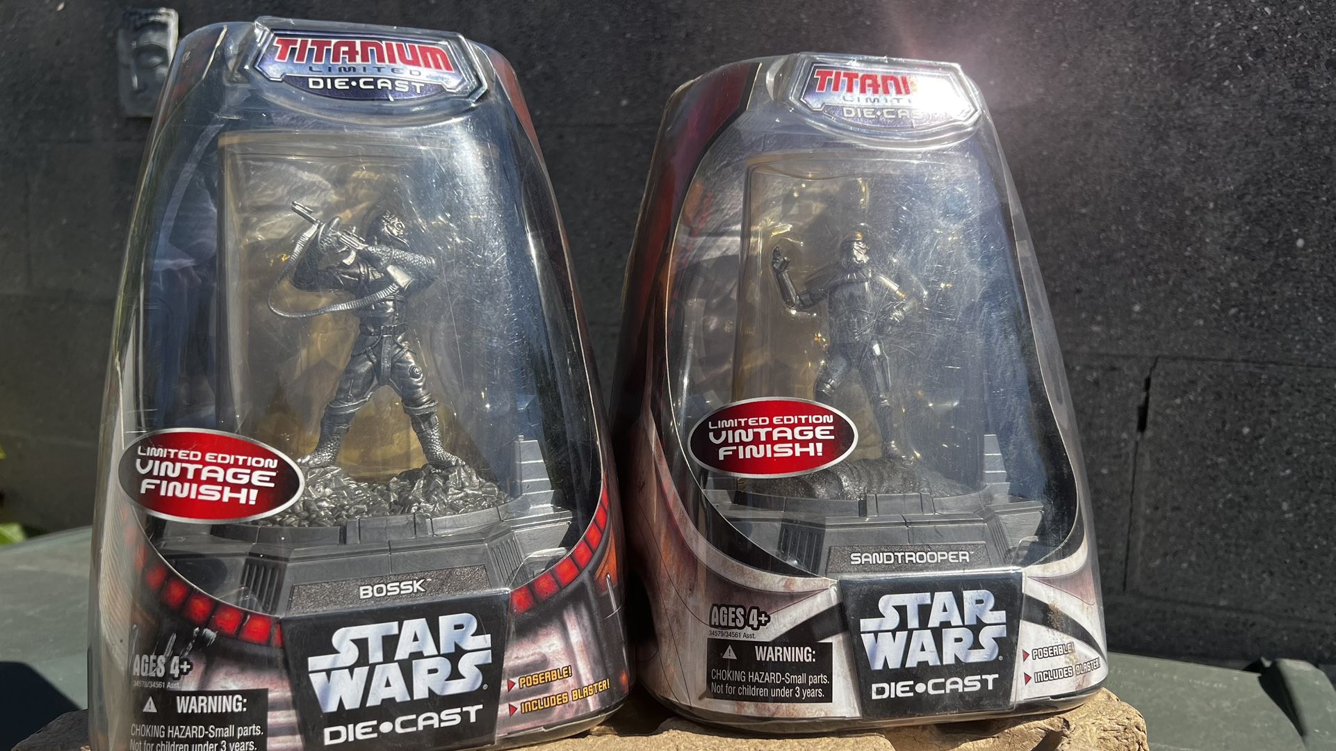 Star Wars Titanium Die Cast Edition Vintage Finish Sandtrooper