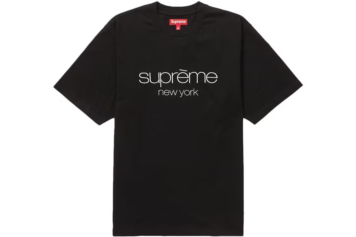 Supreme Logo T Shirt Black
