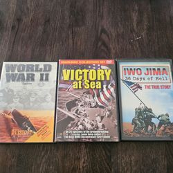 WWII Documentary DVD Bundle – Lot of 3
