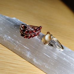 Ruby Ring &  Citrine Ring