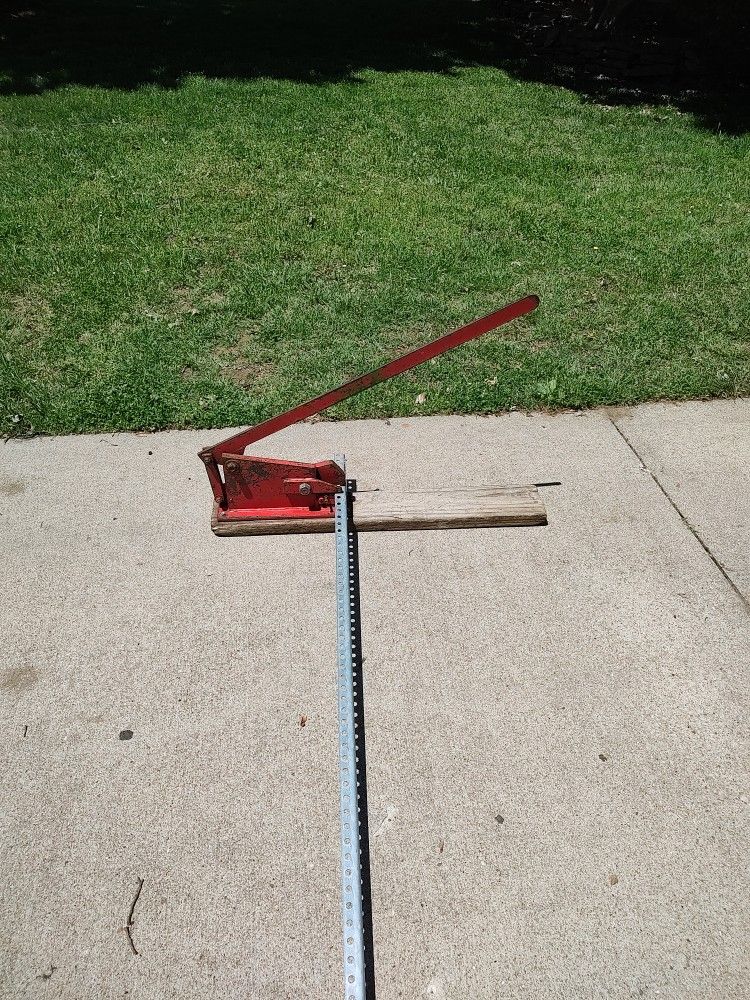 Garage Door Angle Cutter