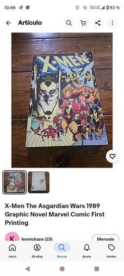 X-Men the asgardian Wars 1989  the graphic Novels 1 printing