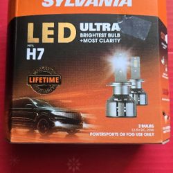 Sylvania Ultra LED Headlights H7,H1,H9,9005,9007