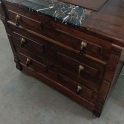 EastLake Chest/Drawers W/ Marble