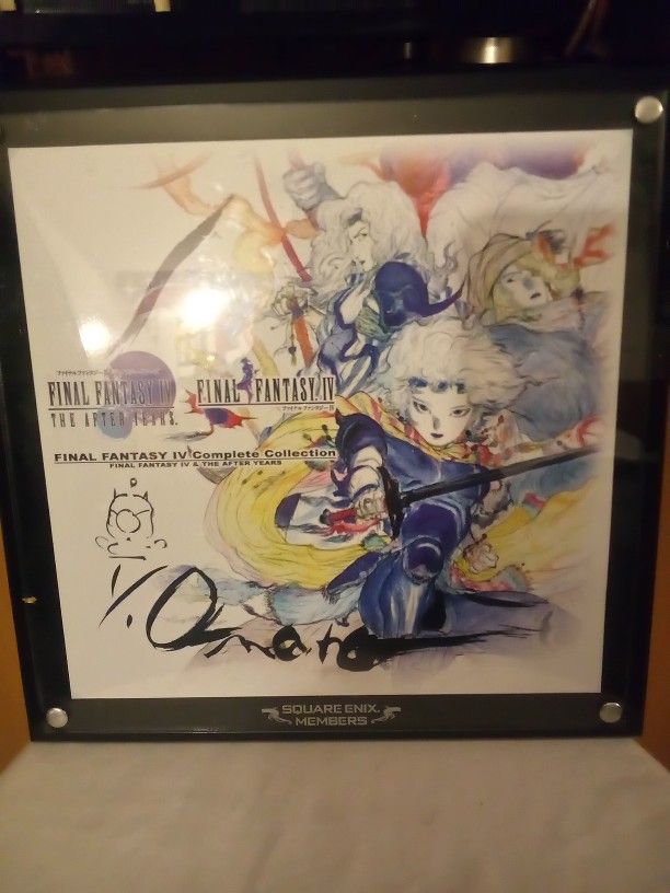 Square Enix Members Final Fantasy IV Collectors Plaque for Sale in  Portland, OR - OfferUp