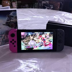 Nintendo Switch With 2 Games