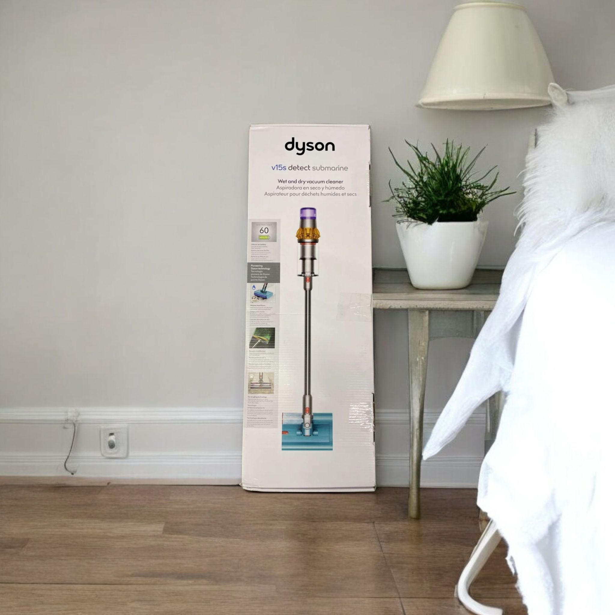 6552779 Dyson V15s Detect Submarine cordless vacuum w/ 10 accessories