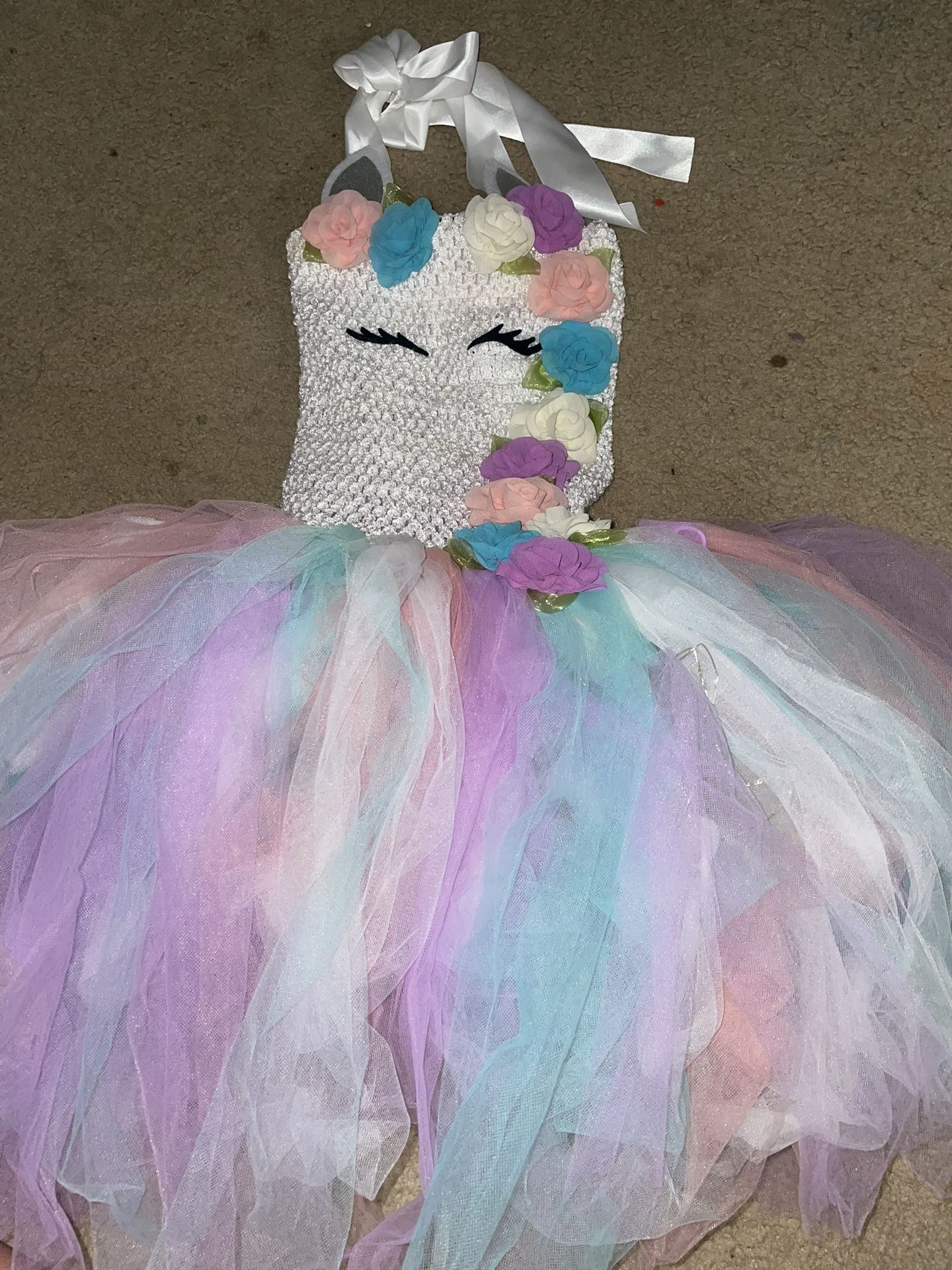 Girls Unicorn Dress