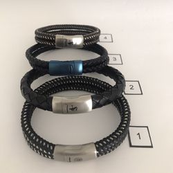 Bracelets . Leather And Rope . Clearance Collection