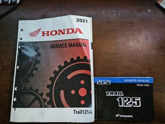 2021 Honda Trail Owners And Service Manual
