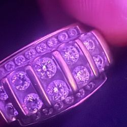 14k gold ring solid 1 carat diamonds 💎 authentic 