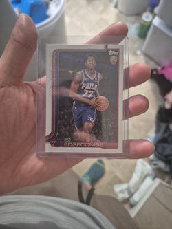 Vj Edgecombe Gold Plated Rookie Card