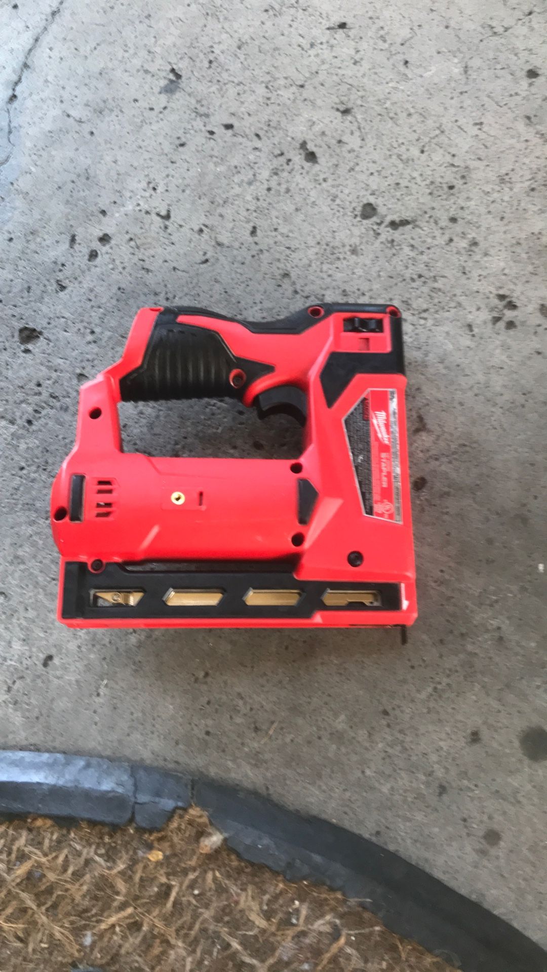Milwaukee 3/8 Crown Stapler 