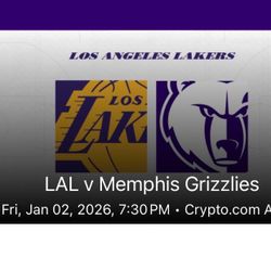 Lakers Vs Grizzlies Game 