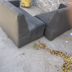 2 Sofas $30
