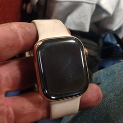 Apple Gold Series 10 Gold Titanium Sapphire Crystal 42mm
