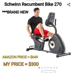 Schwinn Recumbent Bike Series Style:Schwinn 270