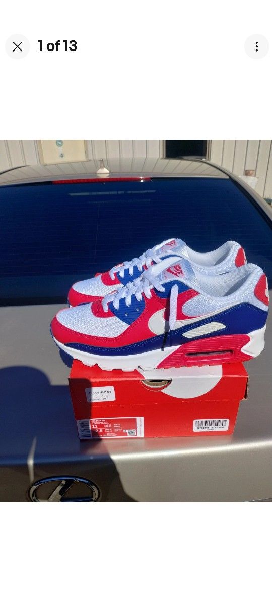 $120 Local Pickup Nike Air Max 90 USA Size 11 OG Everything Worn Once Very Gently No Trades Price Is Firm